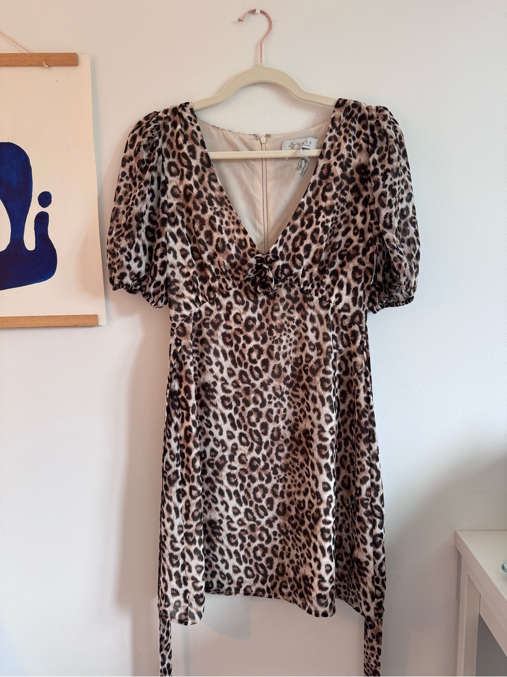 BNWT | Leopard Print Slip Dress